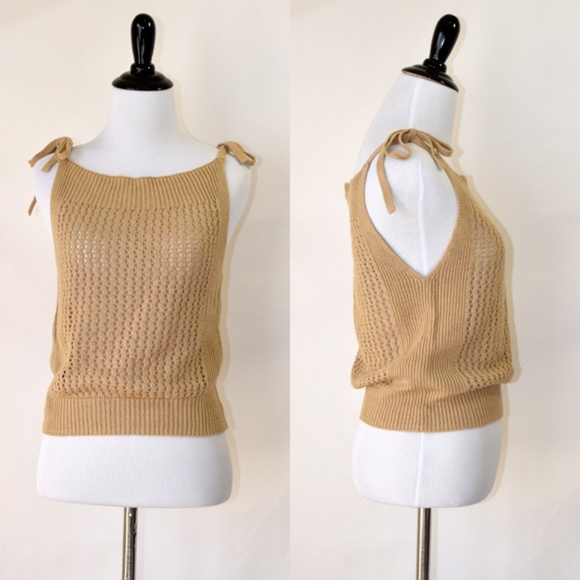 27 Miles Malibu Sweaters - NWT 27 Miles Revolve Knit Sleeveless Tank BN Top